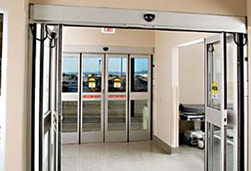 Automatic folding doors | Axxess Door: Commercial Door Services