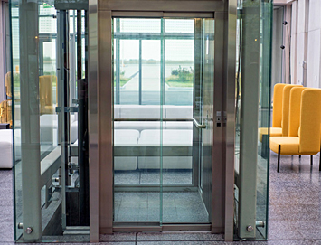 Mantrap security doors