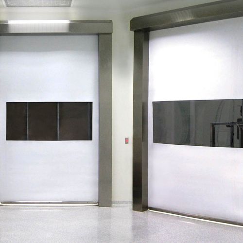 Clean Room Fabric Rollup || Axxess Door Automatic Door Solution